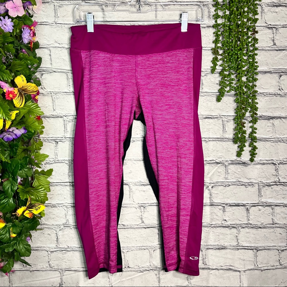 .,🌼3/$30🌼Champion Hot Pink Duo Dry Cropped Leggings Size Medium